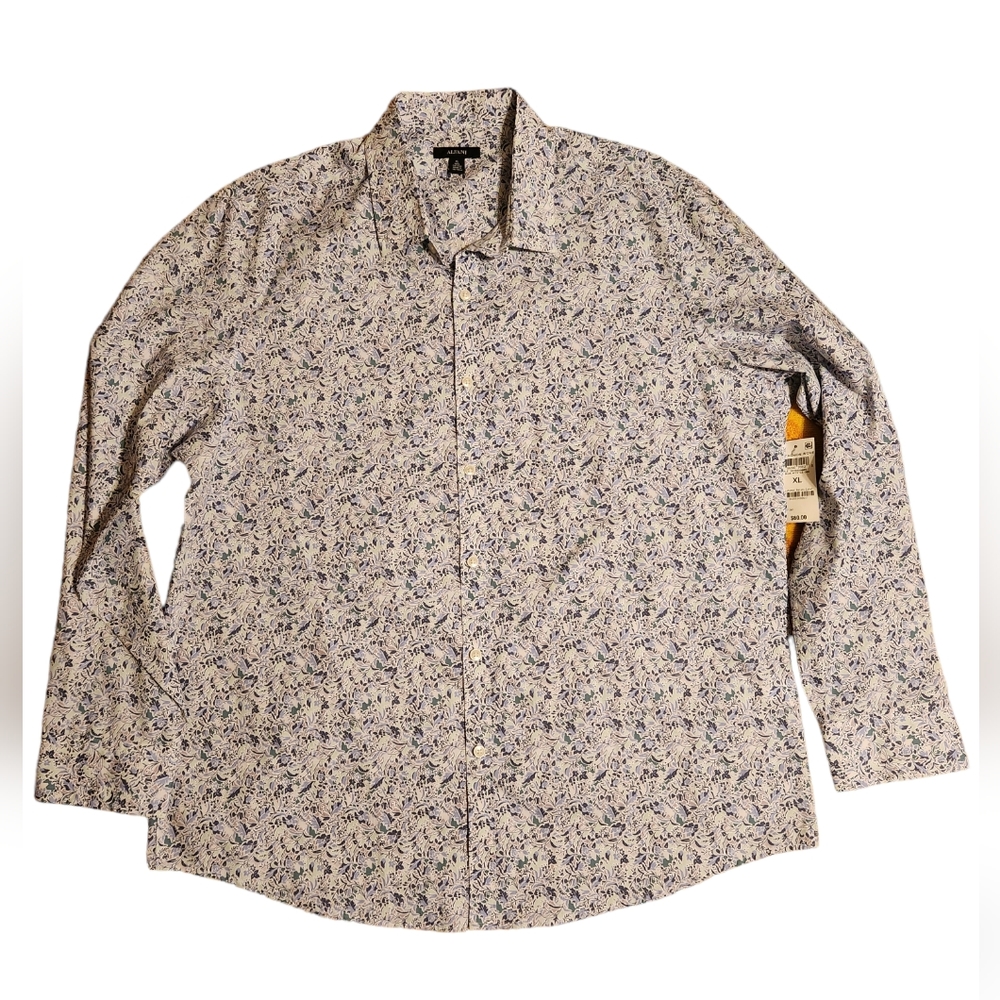 Alfani XL Men's long sleeve button down shirt